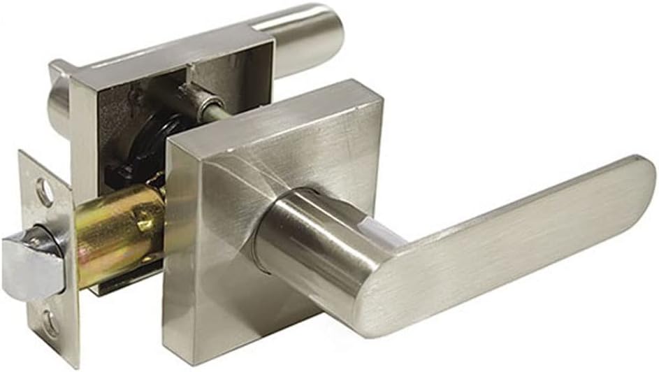 INLIMA Door Handle Solid Door Handle for Interior Doors Front Back Door Levers Lock Latch Bedroom Security Entry Gate Lock Handle Set