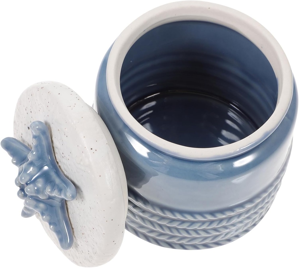 Tea Container Nordic Style Storage Tank Lid Airtight Cookie Jars Lids Coffee Vacuum Canister Random Style