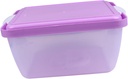 Cake Carrier Pan Cake Box for Birthday 8in Square Easy to Clean Plastic