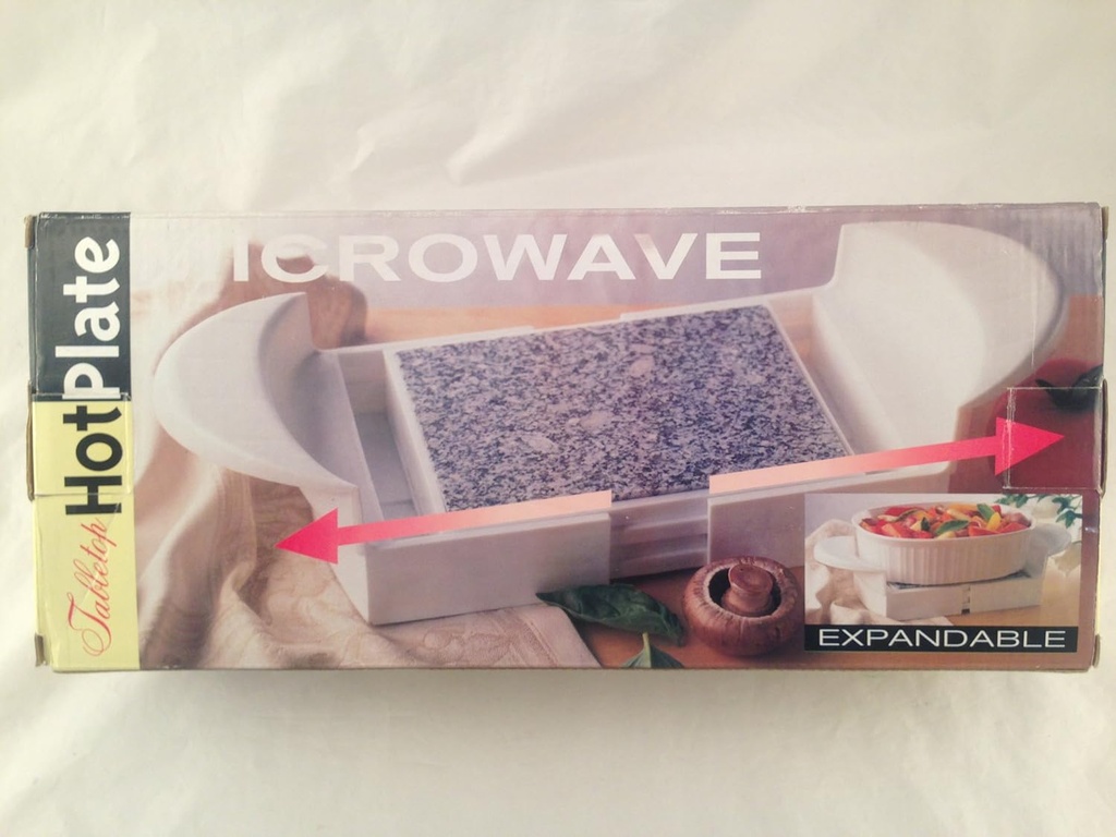 Tabletop Expandable Microwave Granite Stone Hot Plate