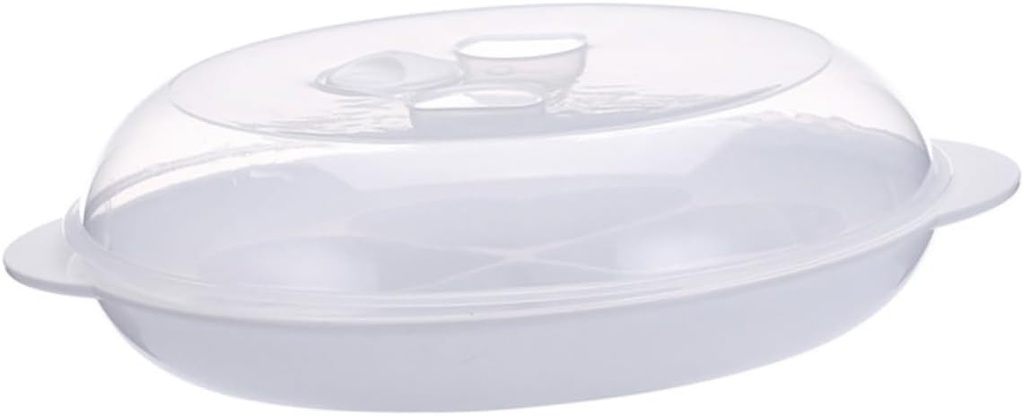 Heart-shaped Kitchen Egg Steamer Mold Microwave Oven Safe Lightweight Eco-friendly Breakfast Tool for and Meal Enjoyment