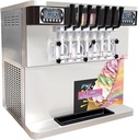 Desktop Ice Cream Machine,Ice Cream Maker Machine for Home or Commercial,Multi Flavor 7-Hole Ice Cream Machine Commercial Fully Automatic Milk