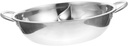 PRETYZOOM Dual Sided Hot Pot Stainless Steel Electric Hot Pot Divider Stove Top Easy Clean