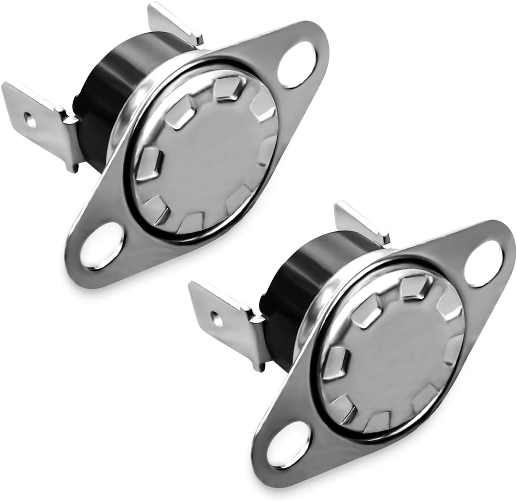 Thermal Fuse Fit for GE Microwave Oven Coffee Maker Water Heater, Thermal Switch Replace KSD201, 2PCS