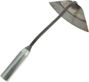 Garden Hand Hoe Tools Iron Hoe for Weeding and Cultivating Non-Slip Handle Easy to Remove Deep Rooted Planting Hoe