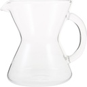 DECHOUS Hanging Handle Mini Kettle Coffee Pot Replacement Glass Tea Mug Teaware Accessory Heat Insulation