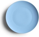 Year & Day Ceramic Set of 4 Dinner Plates, Lagoon Blue, 10.7 Inch