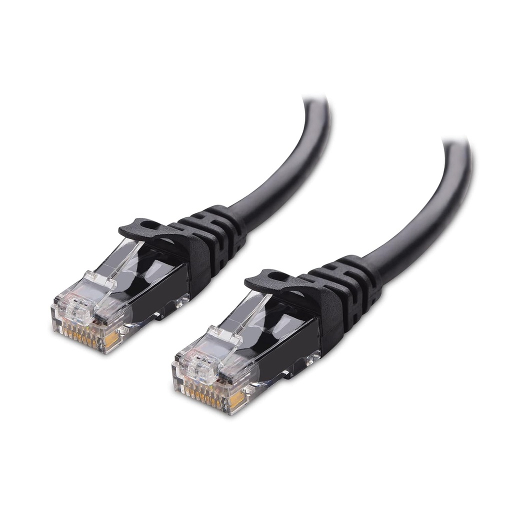 Cable Matters 10Gbps Snagless Cat 6 Ethernet Cable - 20ft, Cat 6 Cable, Cat6 Cord, Ethernet Cord, Black