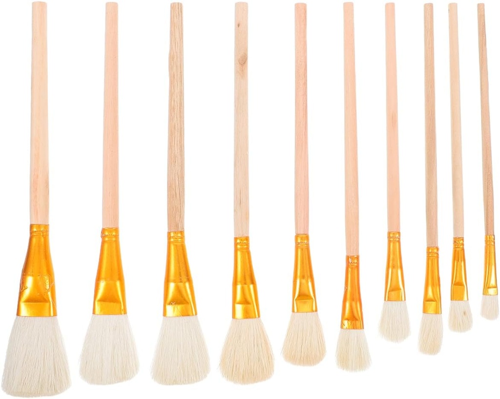 10pcs Pollination Tools Pen for Pollinator Hand Pollination Brush for Flowers Fruit Trees Garden Accessories