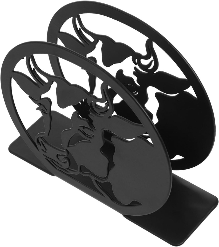 GLEAVI Napkin Holder for Bathroom and Kitchen Table Stylish Metal Tissue Organizer Unique Animal Design Vertical Space-saving Storage for Home Decor