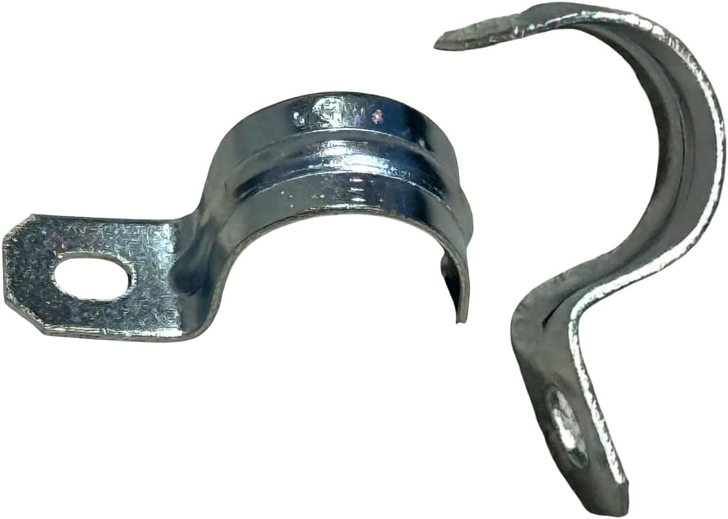 1-Inch One-Hole Conduit Strap | Steel Clamp for Rigid/IMC - Sandbaggy (1 inch, 1000, Count)