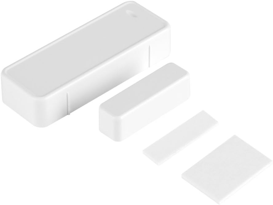 433MHz Window Door Alarm Safe Entry Sensor Door Magnetic Contact Wireless Sensor Detector Switch for Home, Office, Garage, Apartment