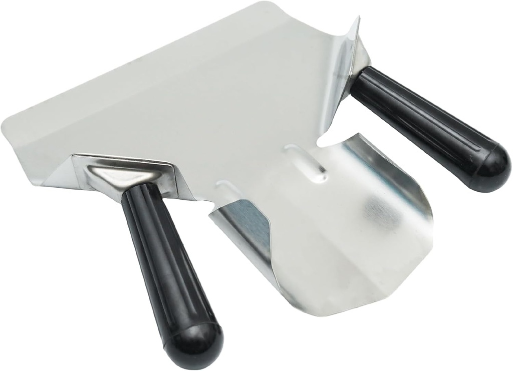 Lilaly 1 Pack Popcorn Scoop, Popcorn Machine Supplies, Scoops for Food, Popcorn Scoop for Popcorn Machine, Ice Scoop for Freezer (Dual Handle)