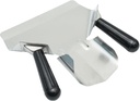 Lilaly 1 Pack Popcorn Scoop, Popcorn Machine Supplies, Scoops for Food, Popcorn Scoop for Popcorn Machine, Ice Scoop for Freezer (Dual Handle)