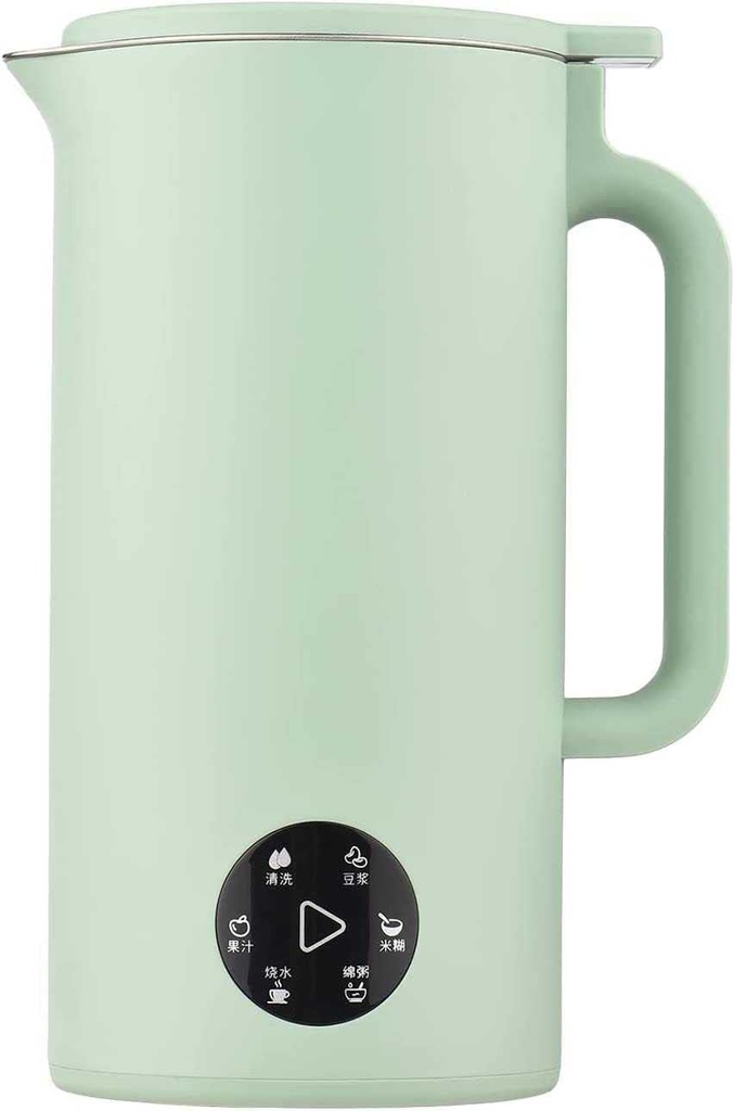 Soy Milk Maker, Multifunction Soymilk Maker 350mL Juicer Soy Milk Machine with Stainless Steel and Blade Multi Cooker Mixer for Rice Cereal Boiling Water,Rice Bean Milk, Porridge,Juice etc.