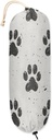 Paw Prints Plastic Bag Holder Grocery Bag Storage Dispenser Wall Mount Washable Reusable Trash Garbage Bag Organizer for Home Kitchen Camper