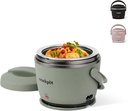 Crock-Pot Crock Pot Lunch Warmer, Green, Stainless Steel, Easy Carry Handle, One Size