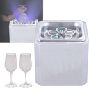 Glass Froster Chiller, Co2 Beer Glass Froster, Cooling Temperatures Down to -45°c, 4-6 Seconds/Cup Instant Glass Chiller for Wine, Cocktail, Champagne, Mixed Drinks, Juice