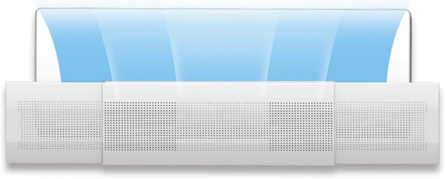 Air Conditioning Wind Deflector Home Bedroom Living Room Office Air Conditioner Deflector, Wall-Mounte Retractable Air-Conditioning Windshield Wind Baffle