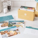 PPP Meal Planner with 72 Photo Recipe Cards (Slow Cooker) - Weekly Menu Planner | Recipe Box | 12 Reusable Grocery Lists | 5 Blank Cards | Card Protectors | Easy Recipe Ideas with Pictures