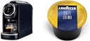 Lavazza Blue Classy Mini Single Serve Espresso Coffee Machine LB 300 with Caffe Crema Coffee Capsules (Pack Of 100), Value Pack, 2 Coffee selections: simple touch controls