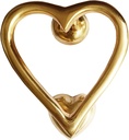 “Love” Brass Door Knocker (Polish Lacquered Finish) - Supplied as 1 Piece Per Pack