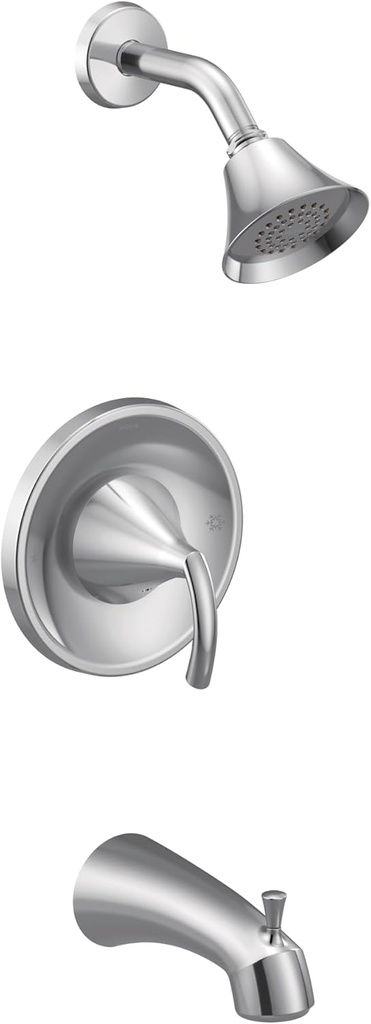 Moen T2743EP Glyde Posi-Temp Tub/Shower Faucet, Chrome