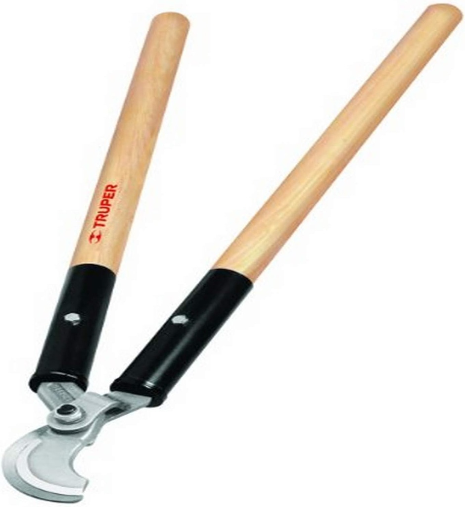 Truper 31488 Loppers, Forged By-Pass Lopper, 33-Inch Heavy Duty Hardwood Handles, Large Capacity Head