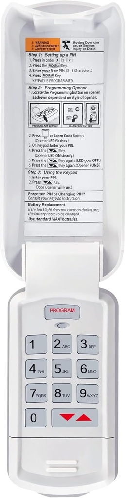 1 for OKP-BX Overhead Door Garage Door Opener Keypad, Compatible with Legacy Python Odyssey Destiny Phantom, 3-Year-Warranty