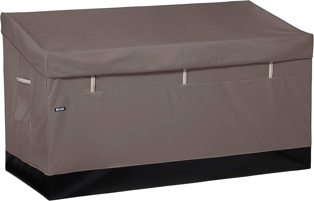 Classic Accessories Ravenna Water-Resistant 162 Gallon Deck Box, Patio Furniture Covers