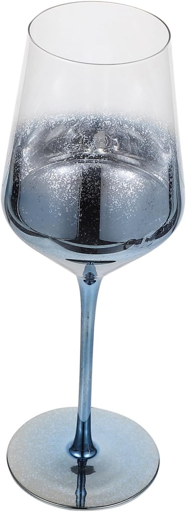PRETYZOOM Creative Blue Crystal Wine Goblet Sky Themed Drinking Glass for Weddings Anniversaries and Parties Elegant and Unique Design for Home Decoration
