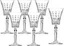 Lorren Home Trends Marilyn Set of 6 Red Wine Goblets
