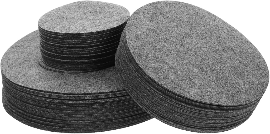 KICHOUSE Felt Pot and Pan Protectors 144pcs Cookware Separators for Dish Separators Soft Plate for Kitchen
