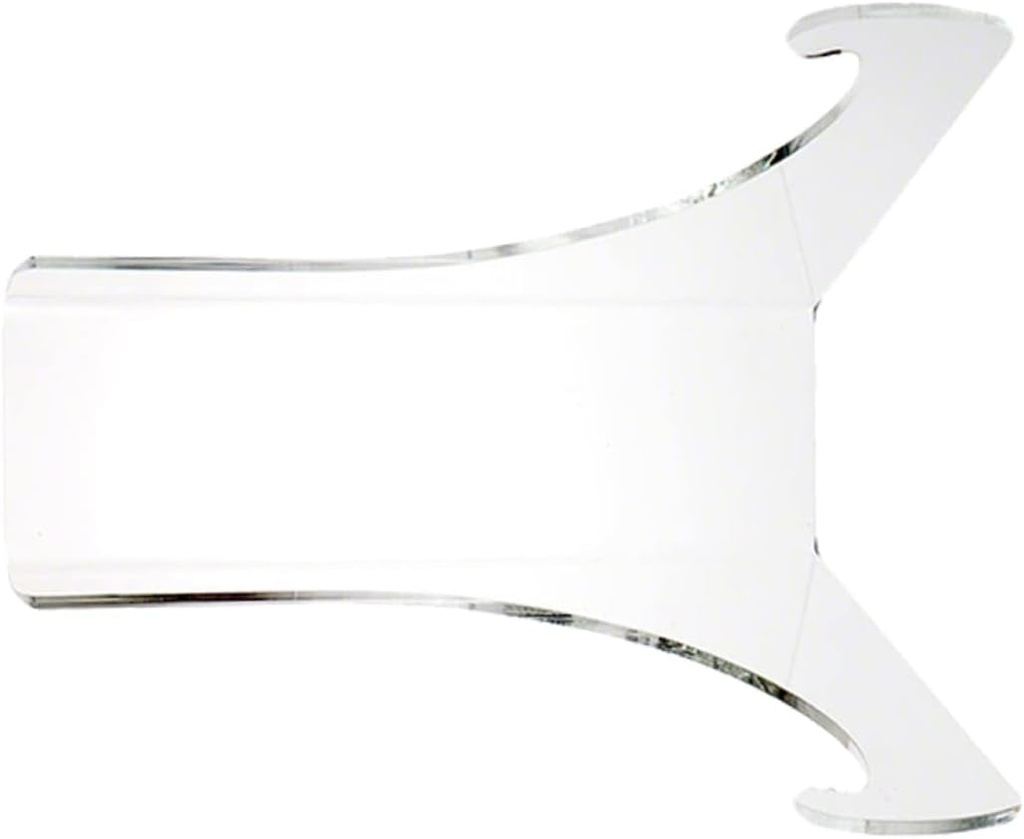 Ciieeo Sturdy Base Acrylic Display Stand for Tea Cake Plate Dish Kitchen Stand Organizer Rack Display Shelves