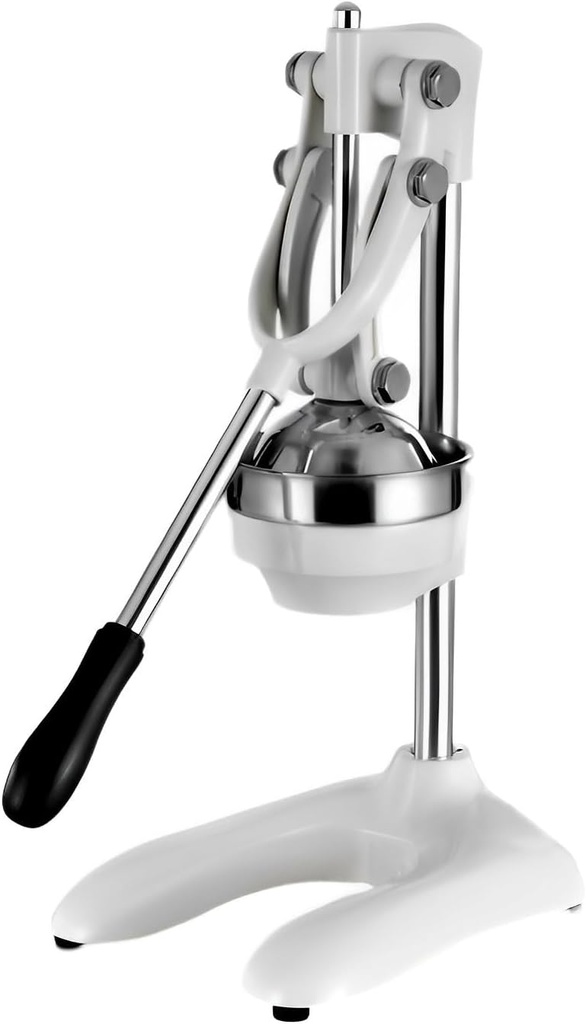 SOGA Stainless Steel Manual Juicer Hand Press Juice Extractor Squeezer Lemon Orange Citrus White