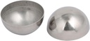 uxcell 76mm OD 1mm Thickness 304 Stainless Steel Hollow Half Round Railing Balls 2pcs
