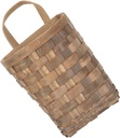 BESPORTBLE Hanging Storage Basket Woven Basket for Storage Bohemian Wall Decor Kitchen Organizing Flower Holder