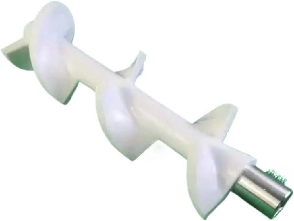 White Beater Rod 315mm，Compatible For GuangLI Soft Serve Ice Cream Machine Stiring Shaft Blender Replacement