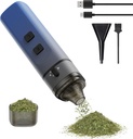 Electric Spice Grinder,Automatic Small Portable Herbal Machine & Spice Mill,USB Rechargeable Grinding Up to 1.5 Gram(Gradient Blue)