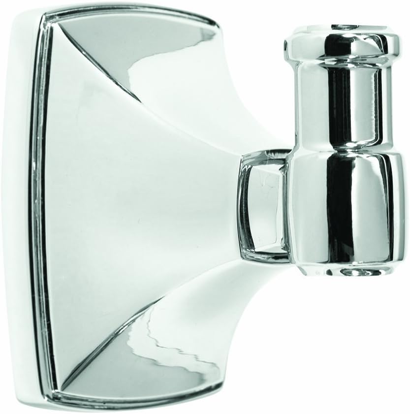 Amerock BH26502-26 Clarendon Collection Robe Hook, Polished Chrome