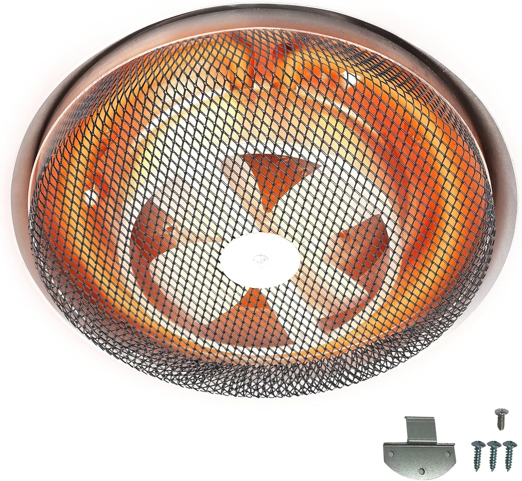 157 Bathroom Ceiling Heater, Replacement for Broan-Nutone 157 Ceiling Heater, 1280W Rapid Heating, with Overheat Protection, for Bathrooms, Kitchens, and Bedrooms, 3-year Warranty