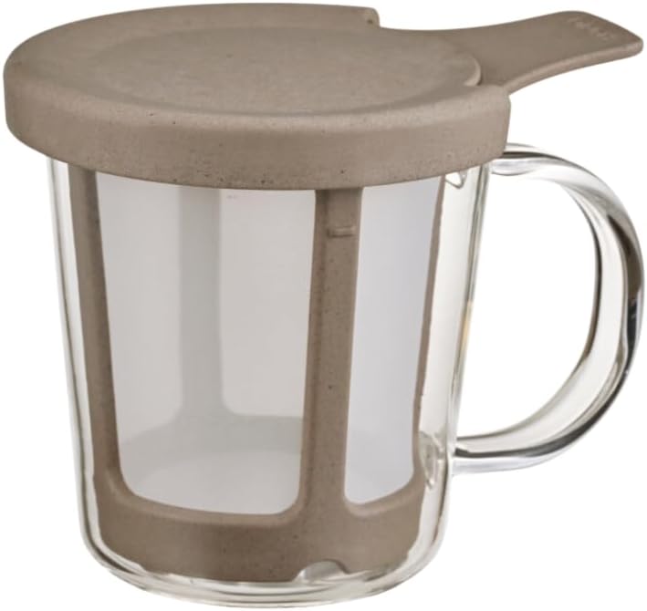 HARIO Europe Baton One Cup Pour-Over Coffee Maker (170ml, Natural)