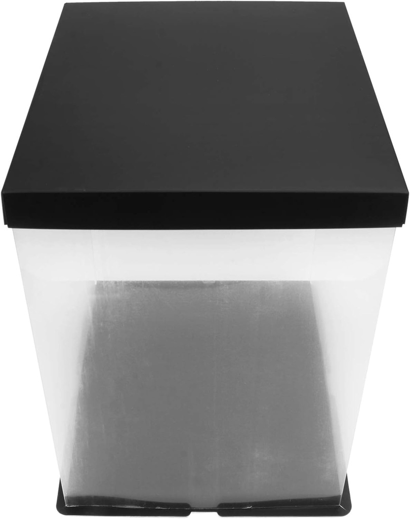 Mikinona Cake Storage Box Tall Cake Boxes for Birthday Dessert Container Reusable Show off Your