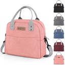 Insulated Lunch Bags for Women Men - Reusable Cooler Lunch Box for Office, Work, Picnic, Beach- Freezable Lunch Bag Organizer for adults - Leakproof lunch bag with adjustable shoulder strap.