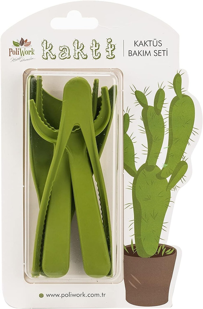 Mini Garden Hand Transplanting Tool Set - 4-Piece for Succulents, Cacti, Fairy Gardens, Bonsai, Miniature Planting Includes Shovel, Tongs (Green)