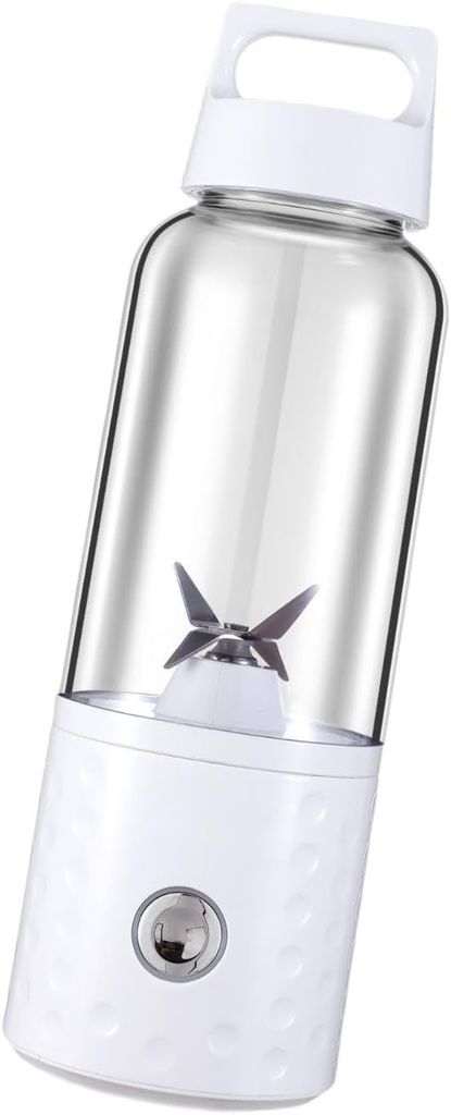 Portable Juicer Blender Electric Juicer Handheld Fruit Juicer Personal Fruit Mixer Mini Blender Cup Citrus Juicer Pink(White)