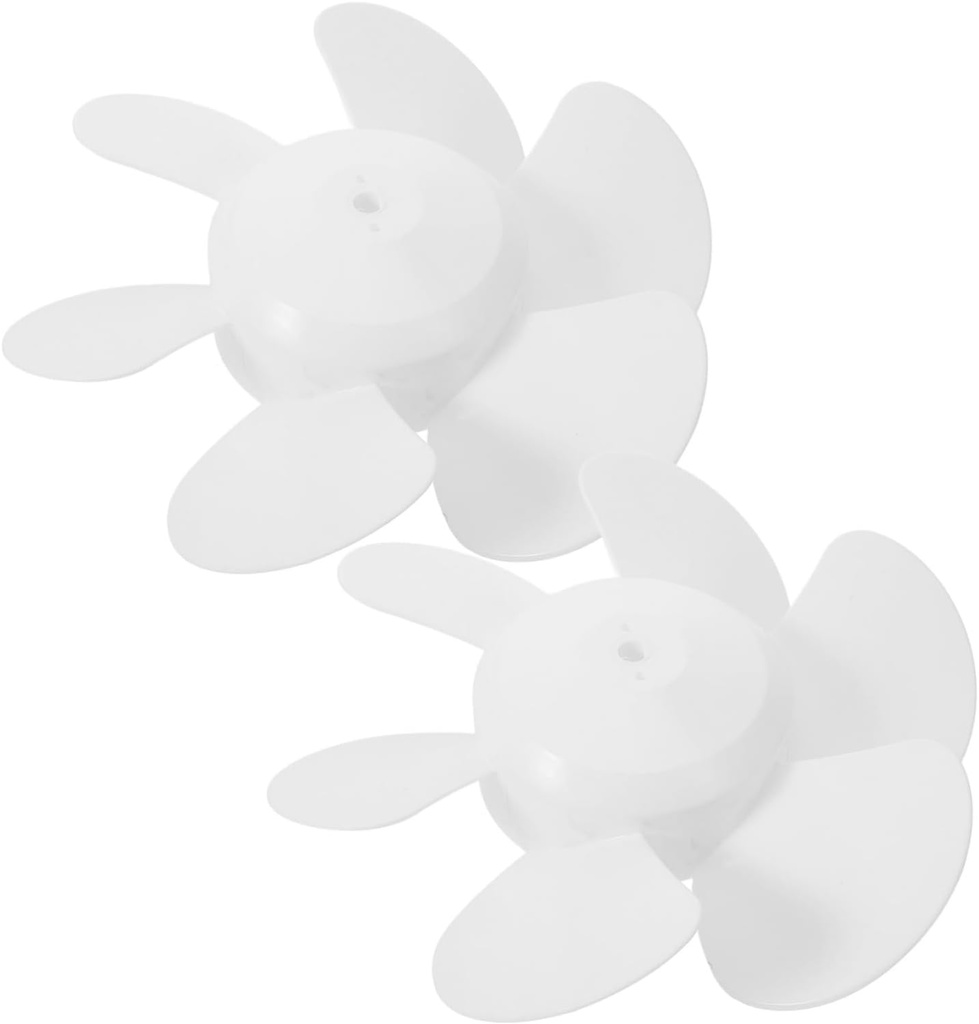 2pcs Replacement Fan Blades for Bathroom Exhaust and Kitchen Ventilation to Install Efficiently Reduces Moisture and