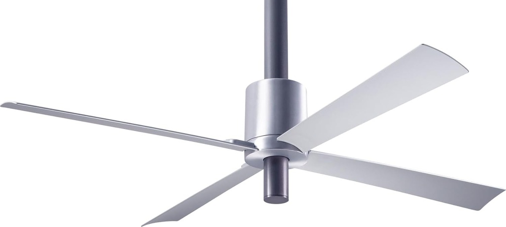 Modern Fan Co PEN-AA-52-AL-NL-RC Contemporary Modern 52``Ceiling Fan from Pensi DC Collection in Pwt, Nckl, B/S, Slvr. Finish,