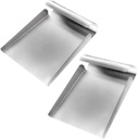 DOITOOL Useful Ice Scoops for Kitchen: 2pcs Stainless Steel Food Scoops and Easy to Clean