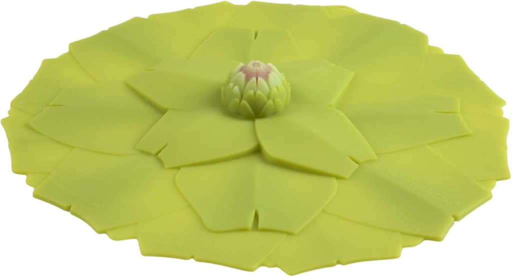 Charles Viancin - Artichoke Silicone Lid for Food Storage and Cooking - 11''/28cm - Airtight Seal on Any Smooth Rim Surface - BPA-Free - Oven, Microwave, Freezer, Stovetop and Dishwasher Safe